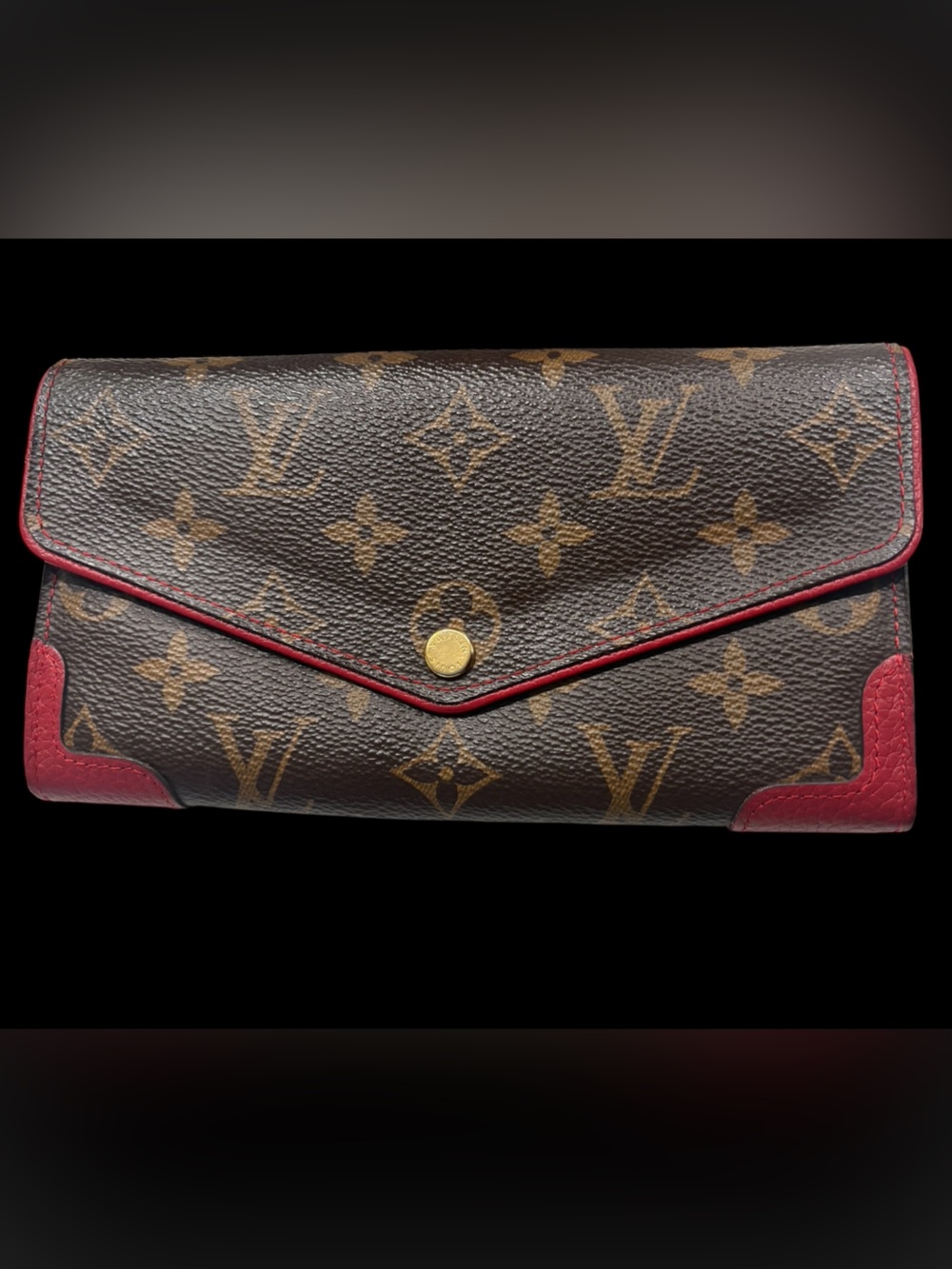 Authentic Louis Vuitton monogram canvas long wallet cardholders